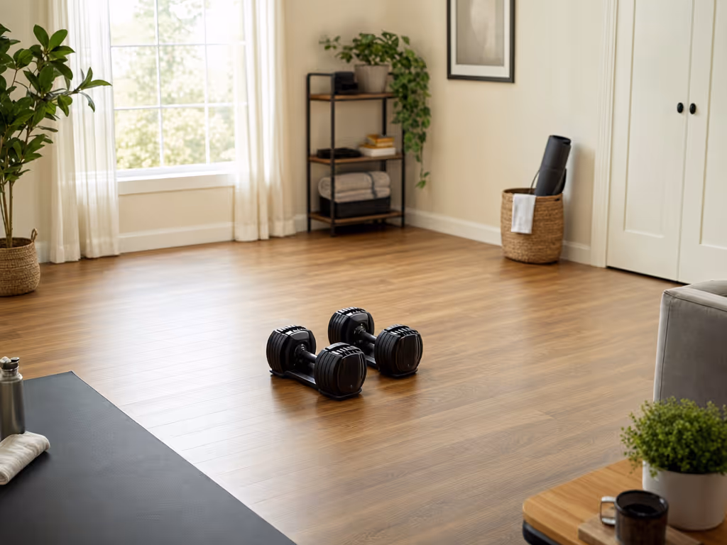 home_dumbbell_strength_setup_with_clear_floor_space_and_stable_lighting
