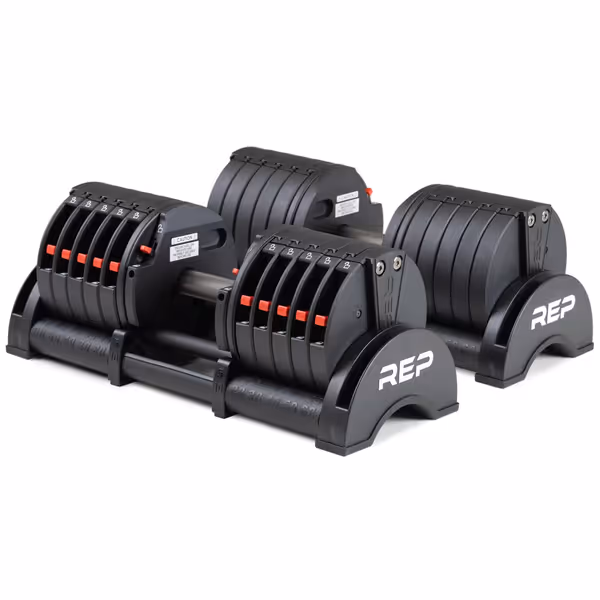 REP Fitness Quickdraw Adjustable Dumbbells