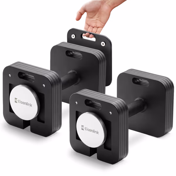 Adjustable Dumbbell Set, 10-50/80lb